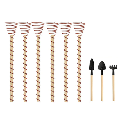 BowLift | VerdoraFlux Electroculture Plant Antennas | Copper Growth Rods for Garden & Potted Plants | Promoting Plant Growth Without Fertilizer