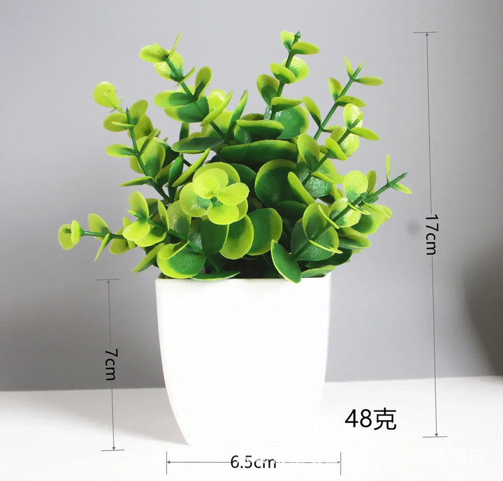 BowLift | Everleaf Bonsai | Eucalyptus Design | Low Maintenance & Durable | Decorative