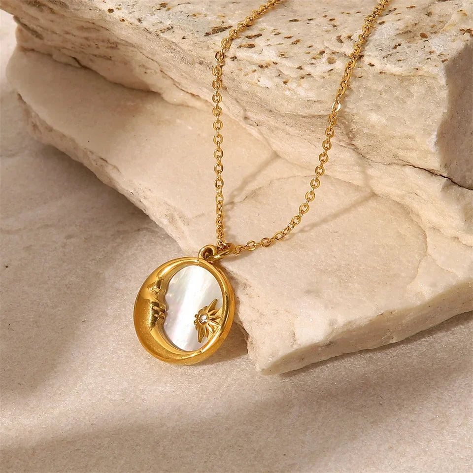 BowLift | Dainty Shell Astrological Necklaces