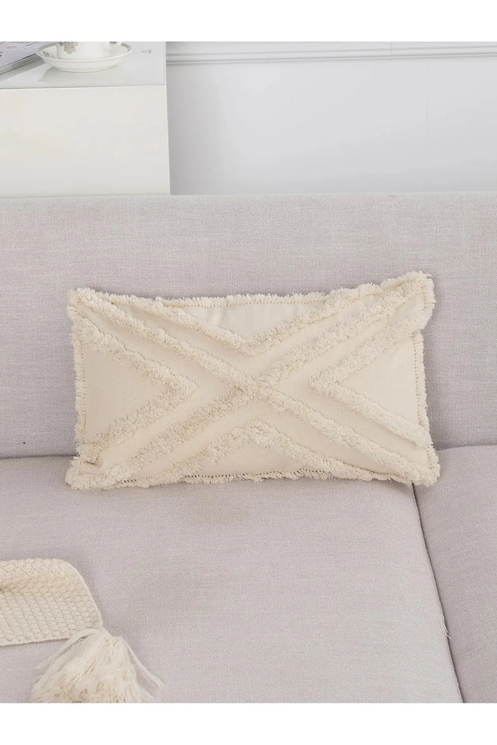 tufted Bohemian pillow cover | Bowlift