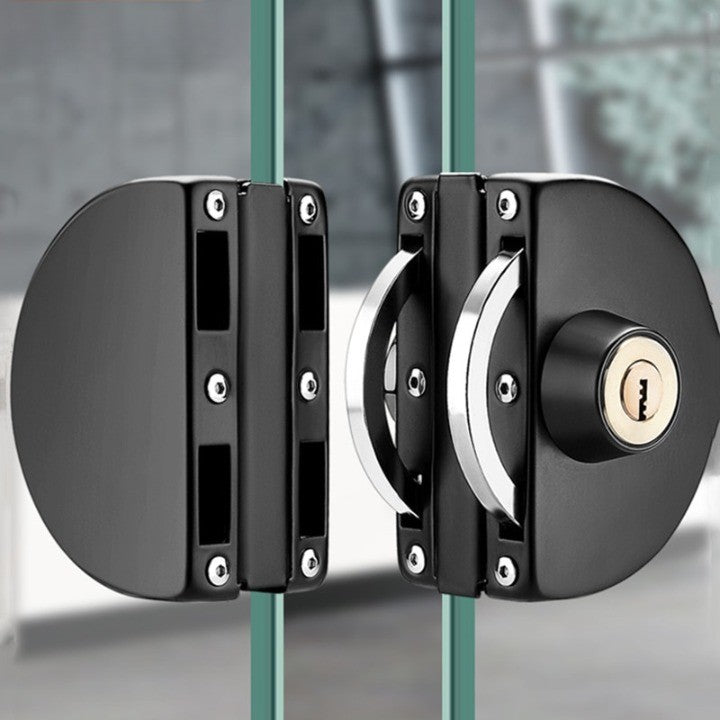 BowLift | Sliding Door Stainless Steel Safety Glass Door Lock