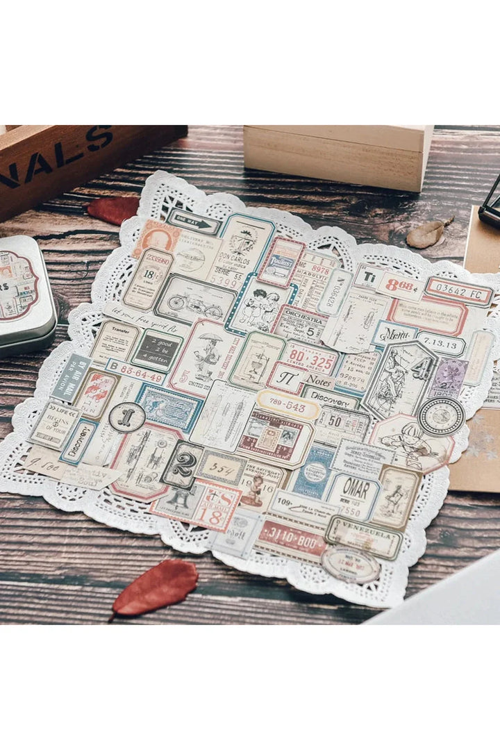 Ephemera Scrapbooking Stickers | Bowlift