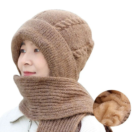 BowLift | Winter Protection Plush Hat Scarf
