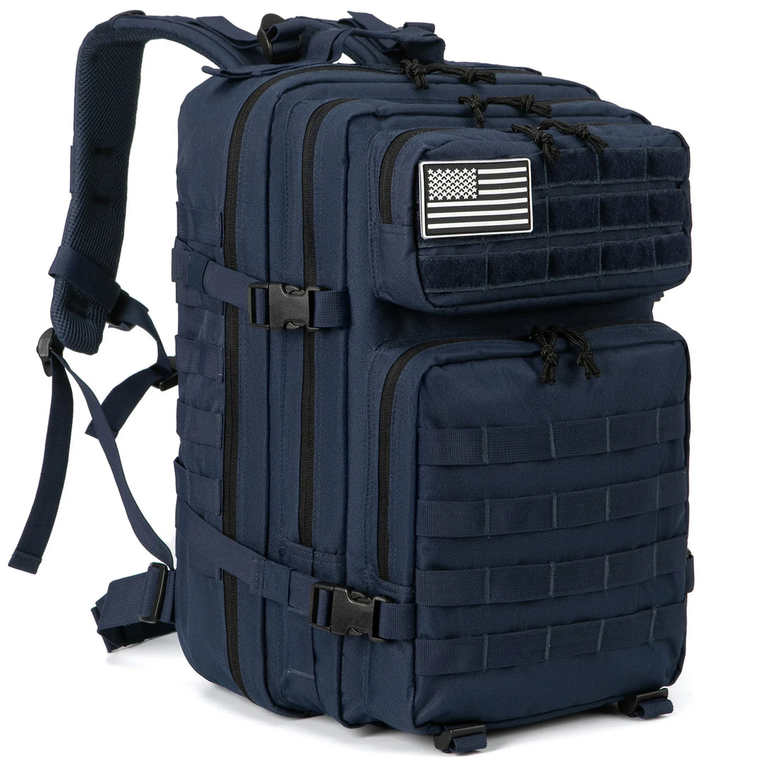 BowLift | TACTICO45 45 L Outdoor Rucksack | Molle-System | 3-Day Capacity | Robust & Multifunctional – Black/Khaki/Olive