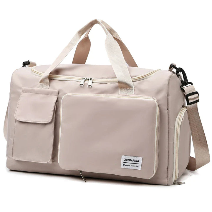BowLift | Viontera Travel Bag Women | 35L Weekender with Shoe Compartment | Water Resistant & Flight Approved | Sport & Fitness Bag