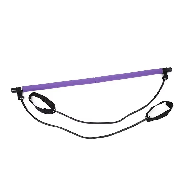 BowLift | Portable Pilates Bar Kit with Resistance Bands for Full Body Home Workouts