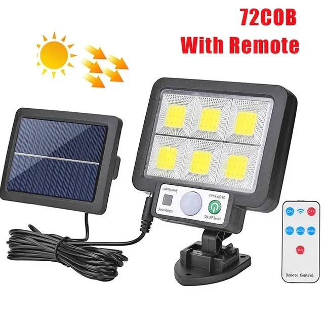 BowLift | SolarBeam 1000 | 3-in-1 Solar Light | Motion & Twilight Automation | 1000 Lumen