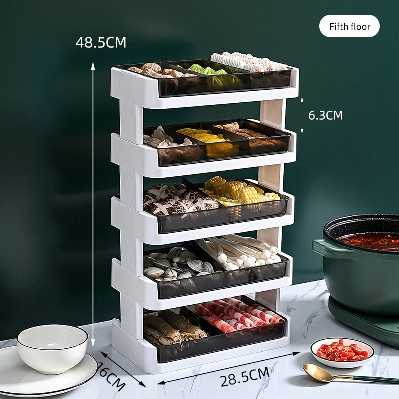 BowLift | Layer It On Kitchen Storage Rack