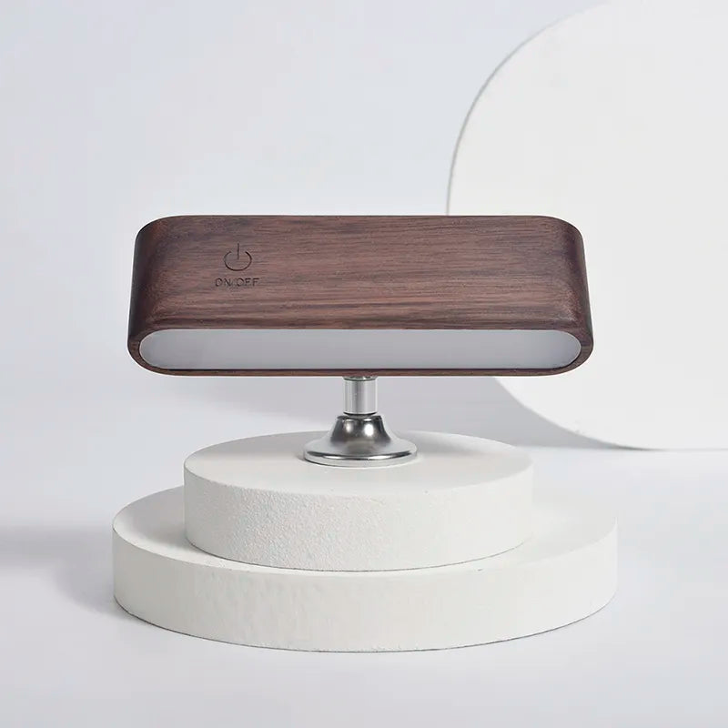 BowLift | Rotatable Magnetic Wooden Rechargeable LED Night Lamp