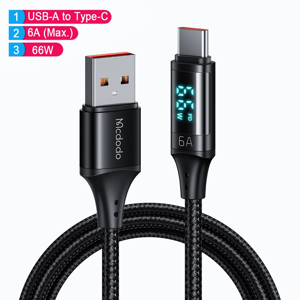 BowLift | Power Display Universal Fast Charging Phone Cable