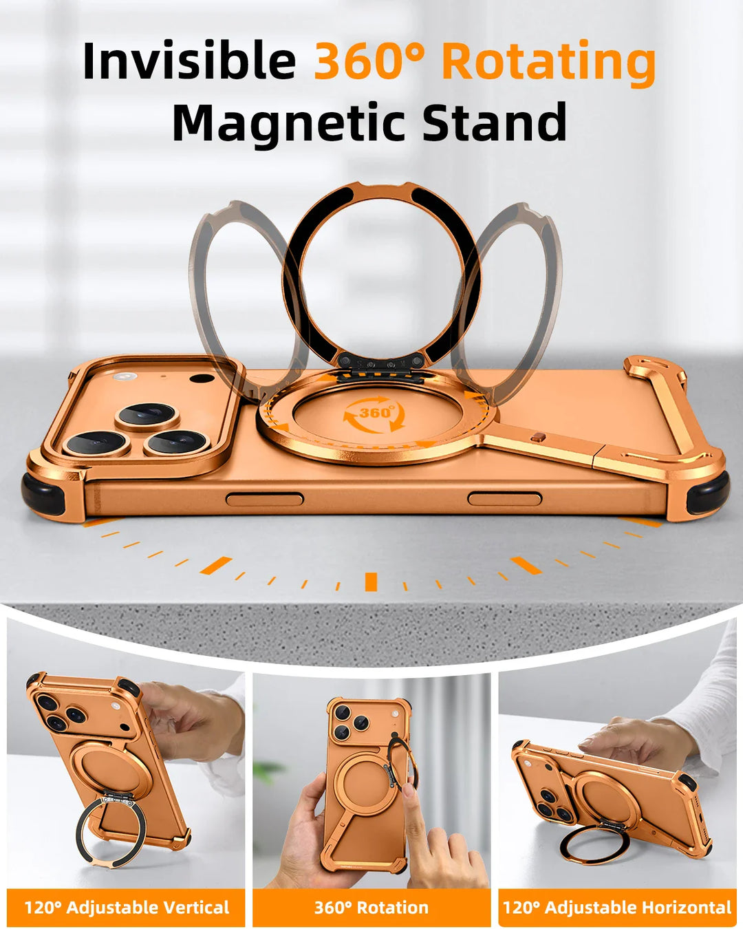 BowLift | Metal Shockproof Z Case for iPhone