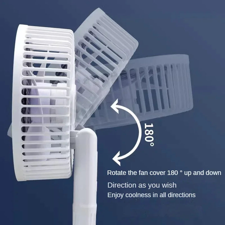 Clip-on Portable Compact USB Rechargeable Cooling Fan | Bowlift