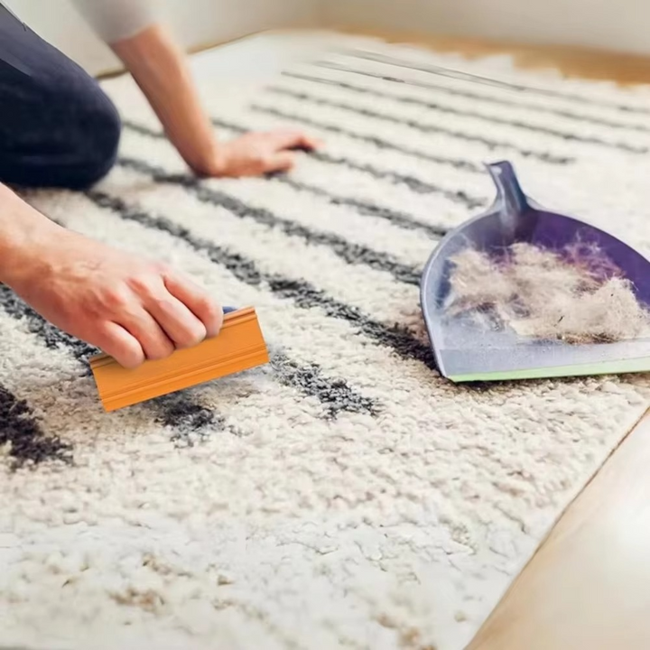 BowLift | Easy Grip Pet Hair Removal Tool for Home Carpets and Upholstery