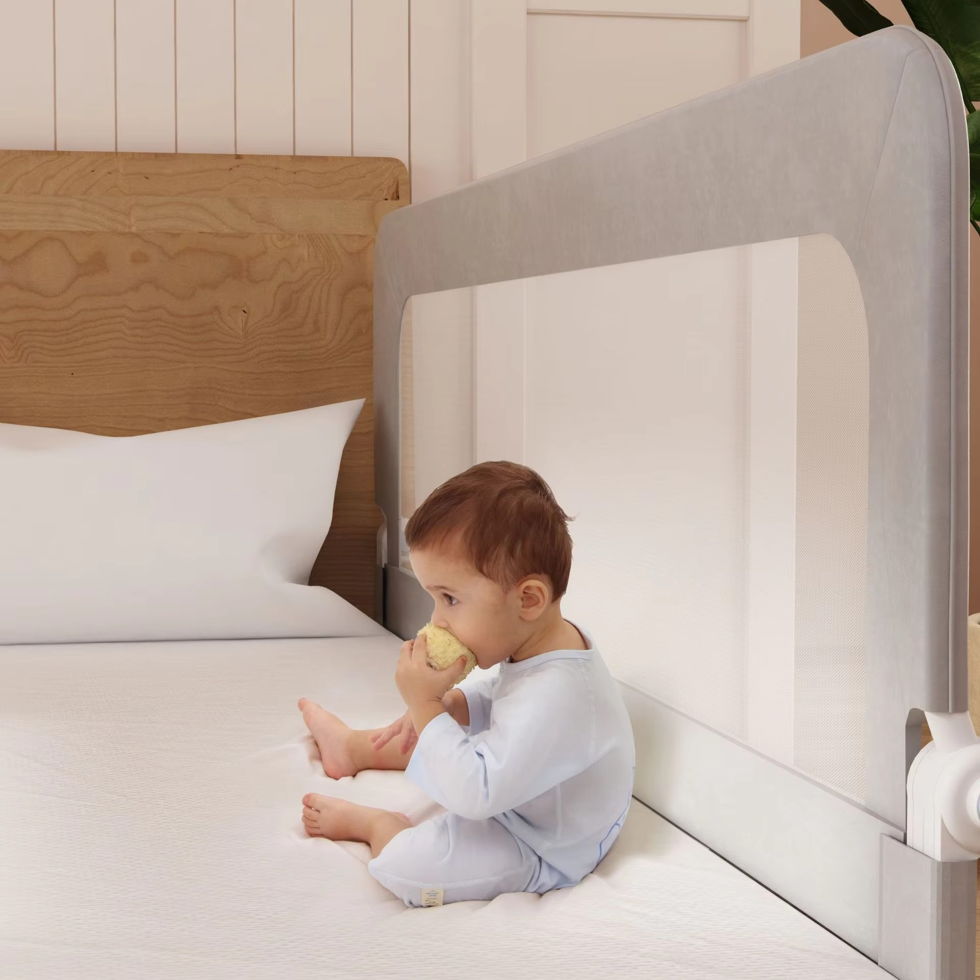 BowLift | Adjustable Baby Crib Bed Guardrail Fence for Safe Sleep