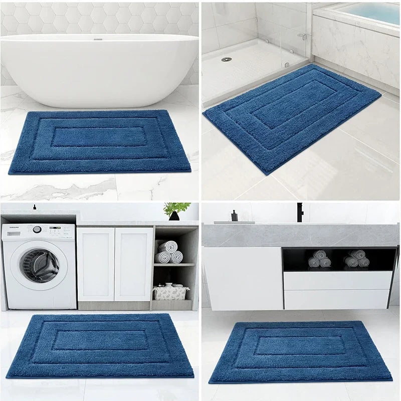 Microfiber Bath Mat Double Layer | Bowlift