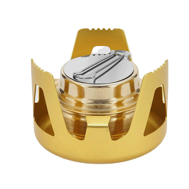 BowLift | CampFlare Alcohol Stove | 360° Combustion | Ultralight & Compact