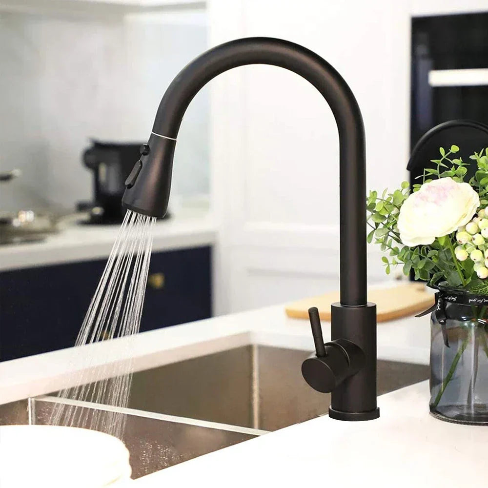 FluidCraft – Stylish Pull-Out Kitchen Faucet for Modern Kitchens Bowlift