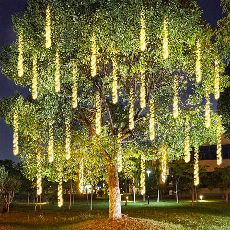 LED Sparkling String Lights for Outdoors – Weatherproof Christmas Decoration Lights | Bowlift
