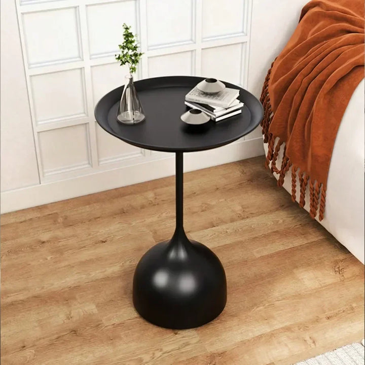 BowLift | Scandinavian Round Side Table of Metal