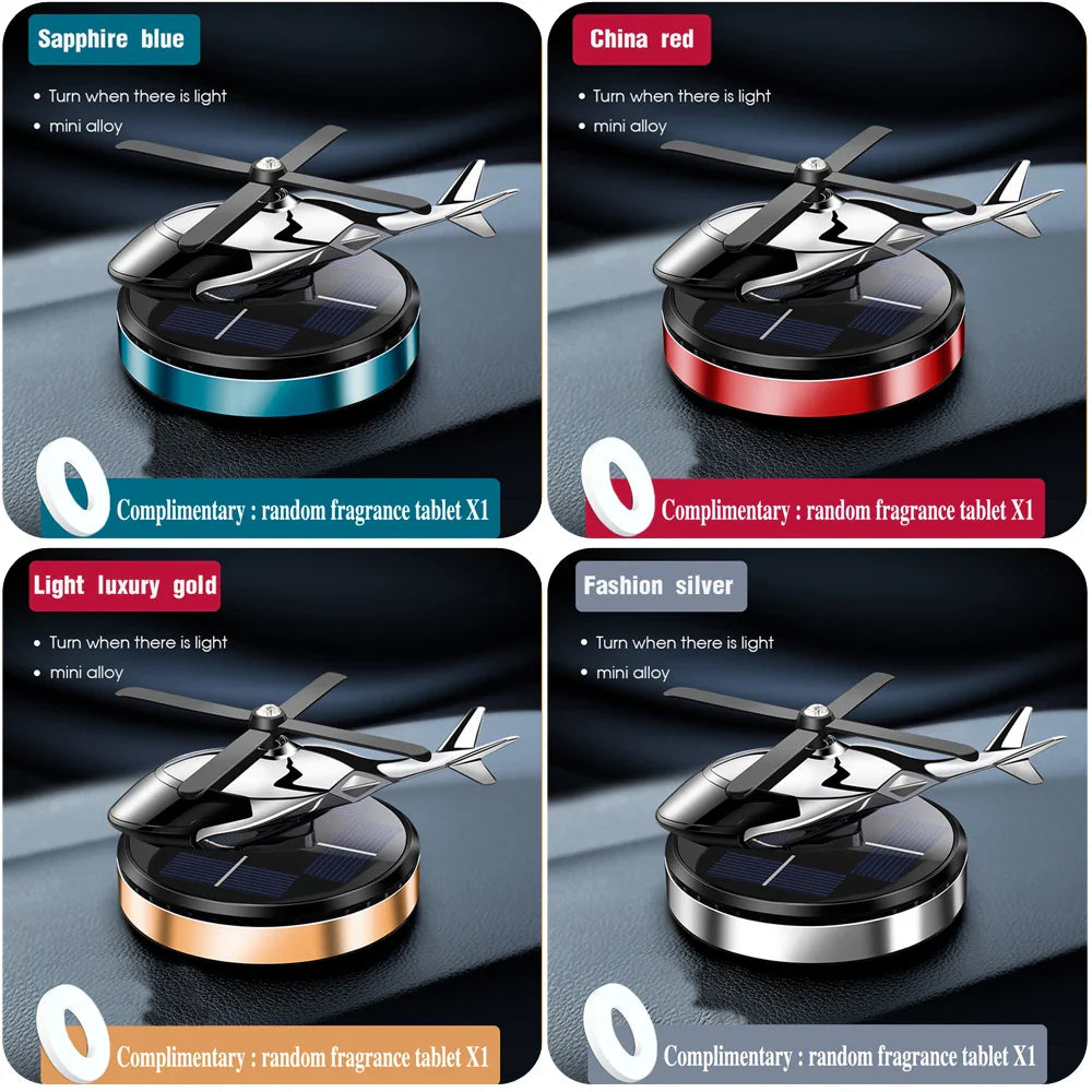 BowLift | Helicopter Solar Car Air Freshener