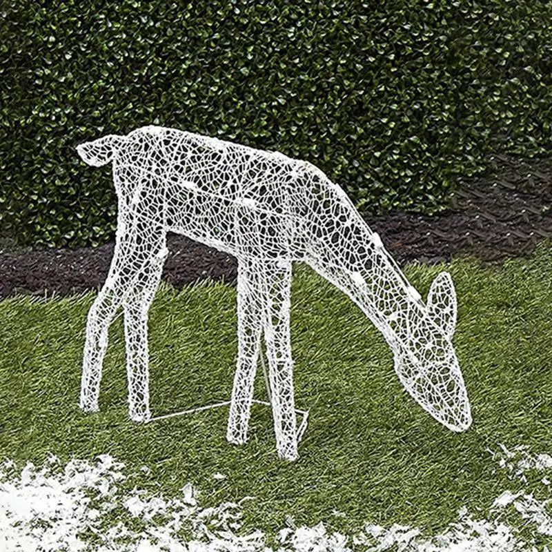 BowLift | Christmas Lights Outdoor Reindeer Decoration Set