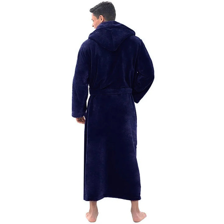 BowLift | HoodedChill – Cozy Bathrobe for Men