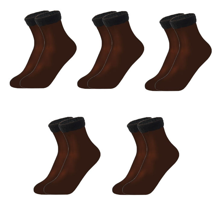 BowLift | Thermal Touch Winter Warm Solid Thick Socks