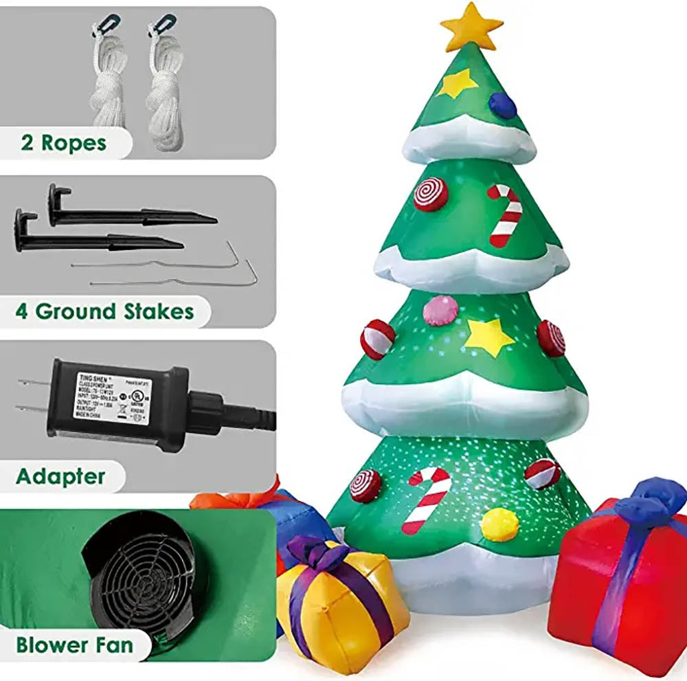 BowLift | Giant Inflatable Glowing Christmas Tree