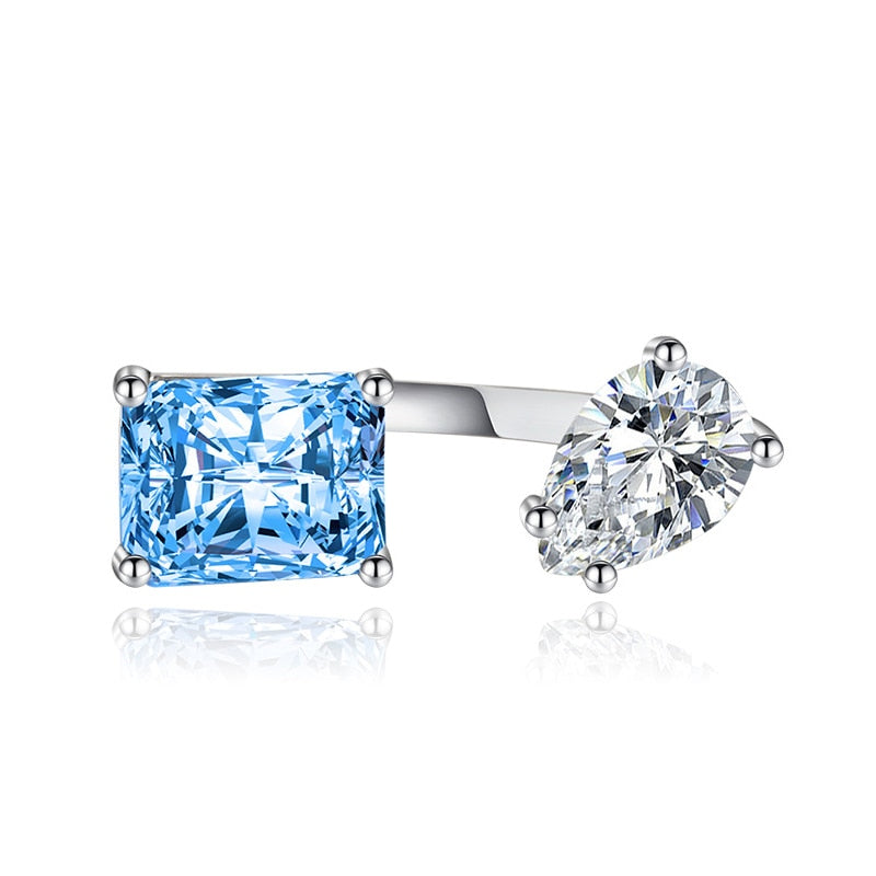 BowLift | Water Drop Zircon Chic Adjustable Ring