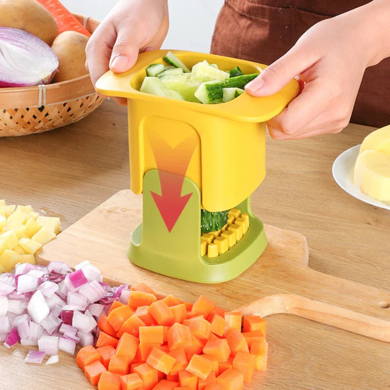 ChopMaster – Multifunctional Vegetable Cutter & French Fry Cutter with Hand Pressure Mechanism | Bowlift