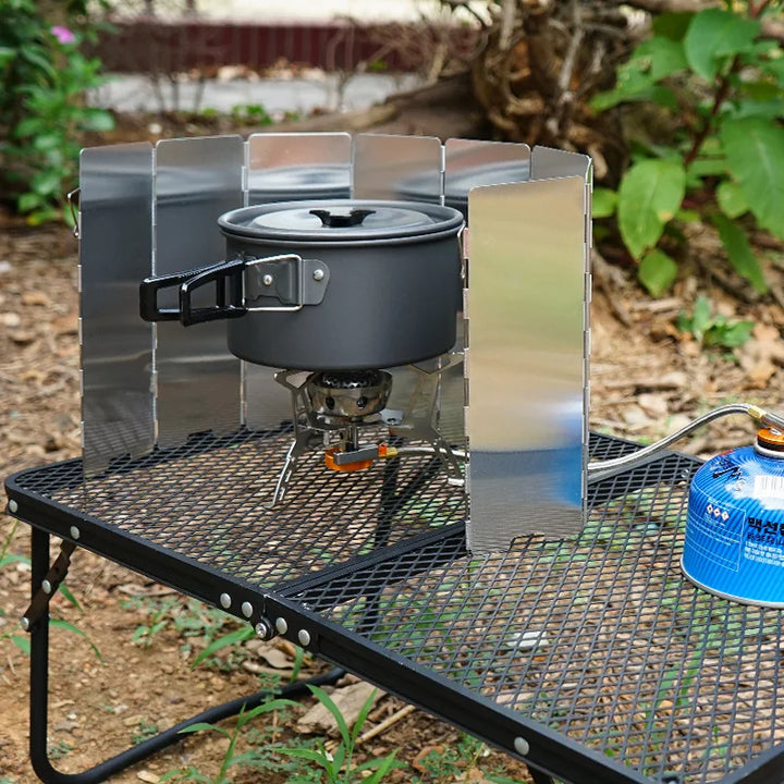 BowLift | Windshield for Camping Stove – Efficient Cooking in Wind