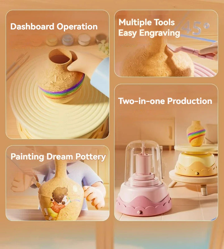 BowLift | Kids Electric Pottery Machine