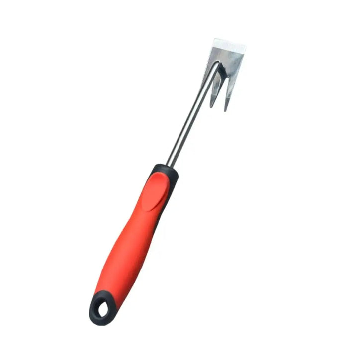 BowLift | Rootix Weed Remover with 3 Tines | Stainless Steel | Ergonomic Handle | For Bed Care & Soil Loosening