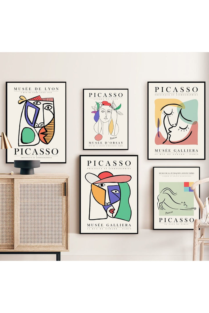 Linear Art Canvas Poster | Bowlift