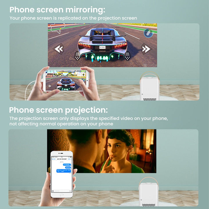 BowLift | Movie Night Life Mini HD Video Projector