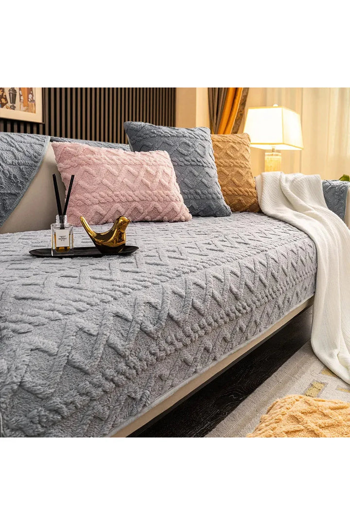 Plush living room blanket | Bowlift
