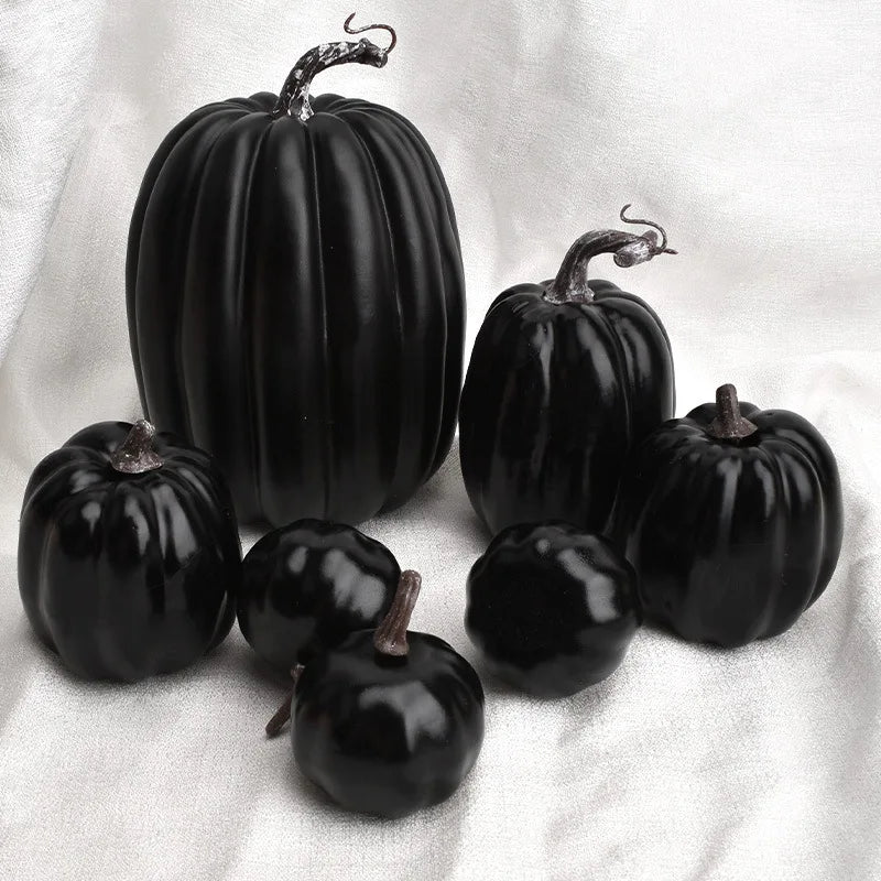 BowLift | Decorative Pumpkins PumpkinCharm | 7-piece Set | Autumn & Halloween Decor | Lightweight & Reusable