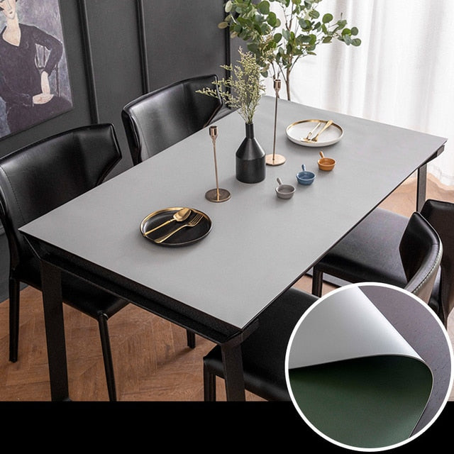BowLift | Nordic Minimalist Leather Waterproof Table Protector Mat