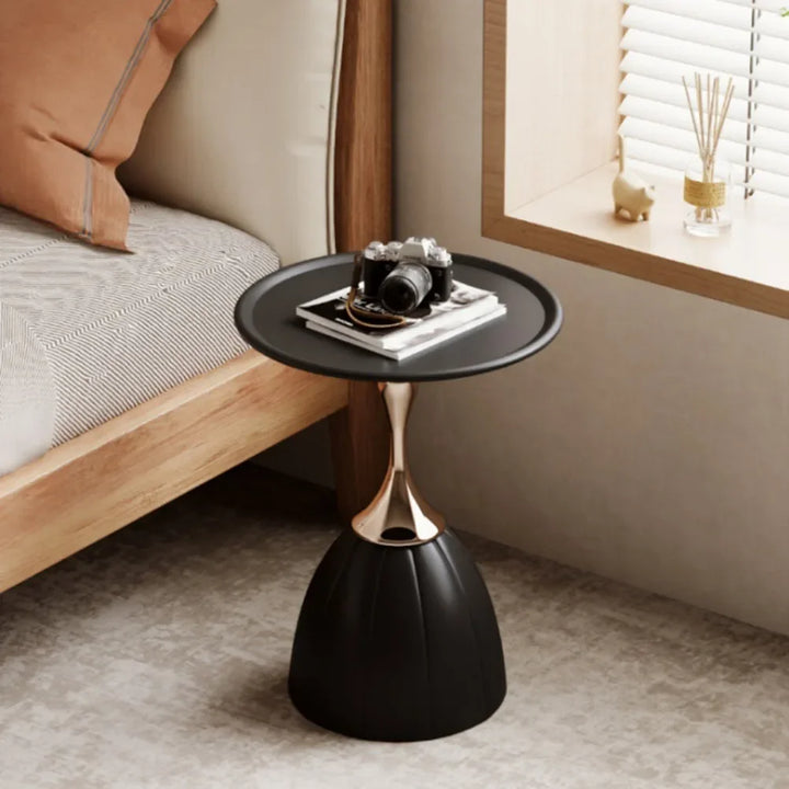BowLift | Nordic Lotus Side Table in Scandinavian Design
