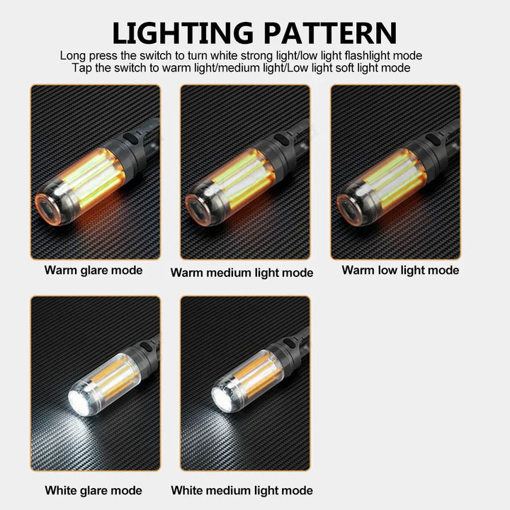BowLift | Lumenity Camping Lamp | 360° Light & Power Bank | Solar & USB-C | Compact & Rechargeable