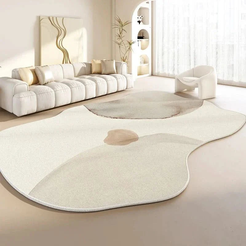 BowLift | Japanese Style Irregular Plush Rug with Non-Slip Backing