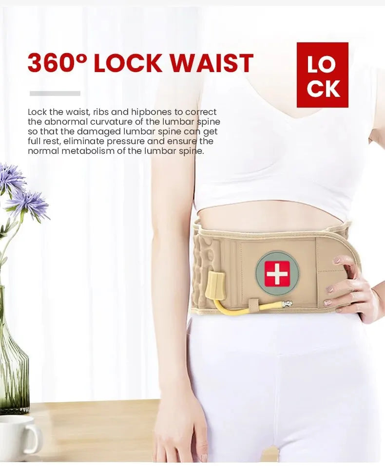 BowLift | Inflatable Lumbar Pain Relief Belt