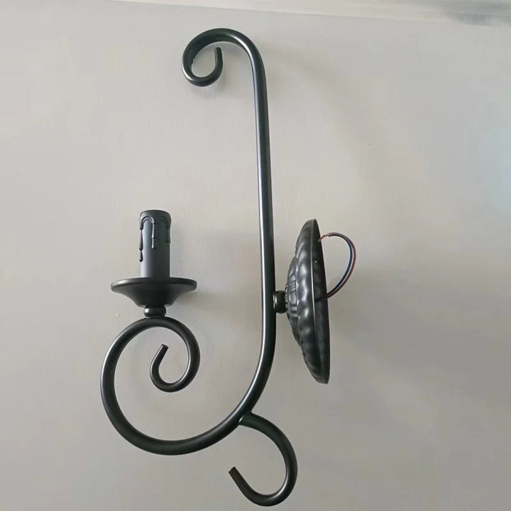 LuminousEra - Elegant Industrial Wall Lamp for Bedrooms Bowlift