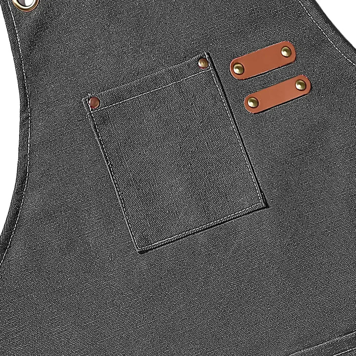 Canvas apron with pockets, adjustable, Unisex | Bowlift