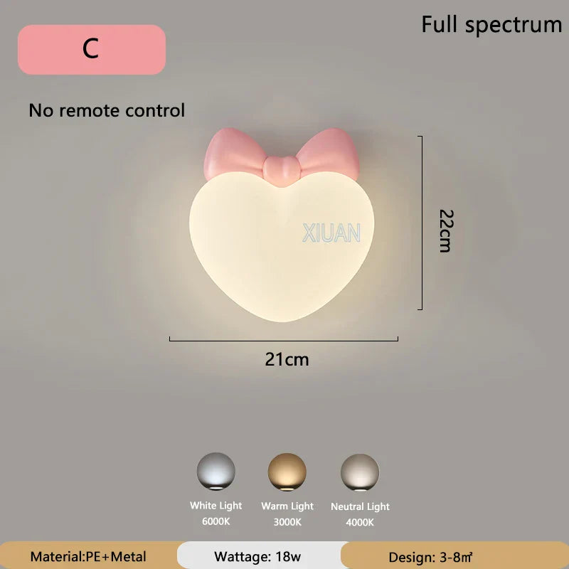 LoveLicht - Pink Clouds LED Night Light Bowlift