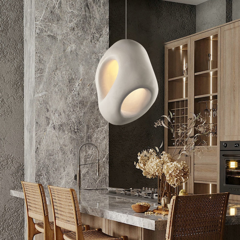 BowLift | Modern Creative LED Pendant Lamp Wabi Sabi