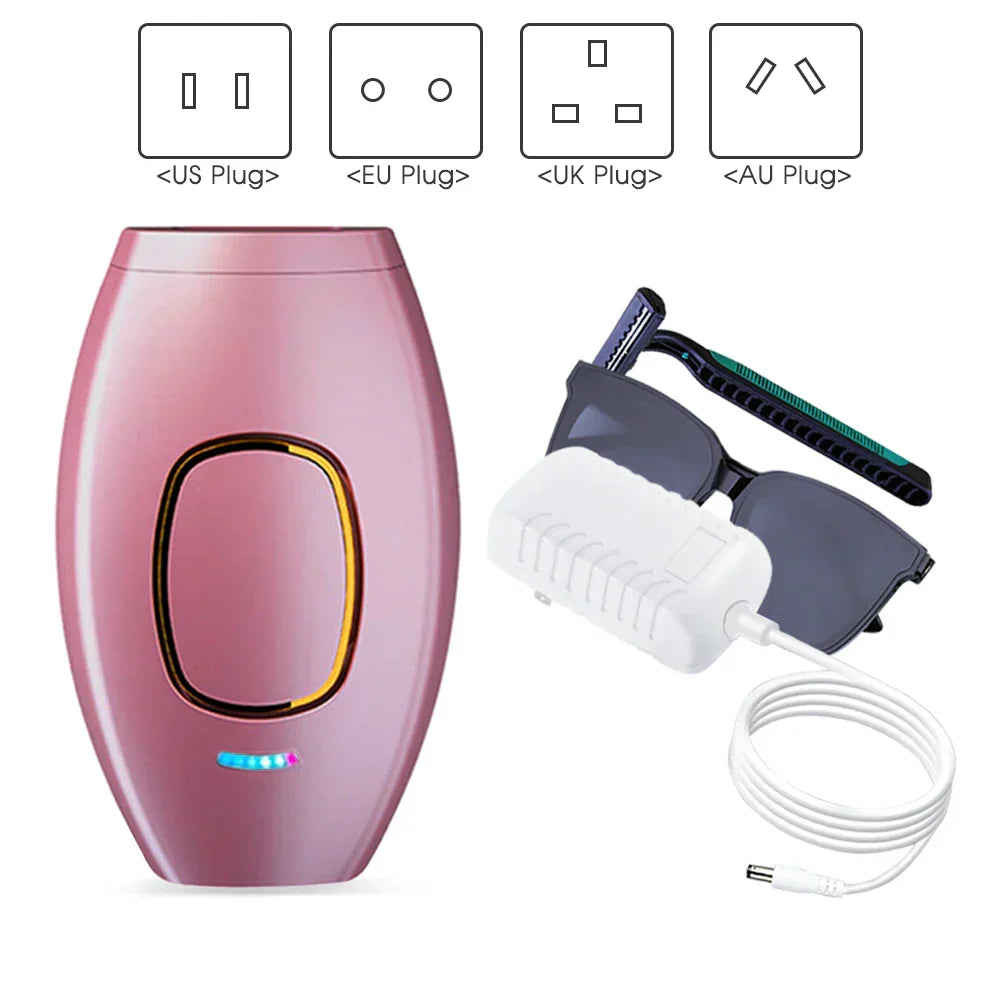 BowLift | Bikini IPL 500,000 Flash Epilator Impulse Permanent Laser Epilator Painless For Women Hair Removal Home Use Devices