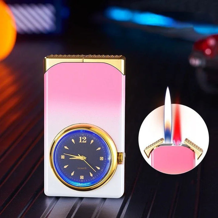 Creative Dual Fire Gradient Color Lighter Watch | Bowlift