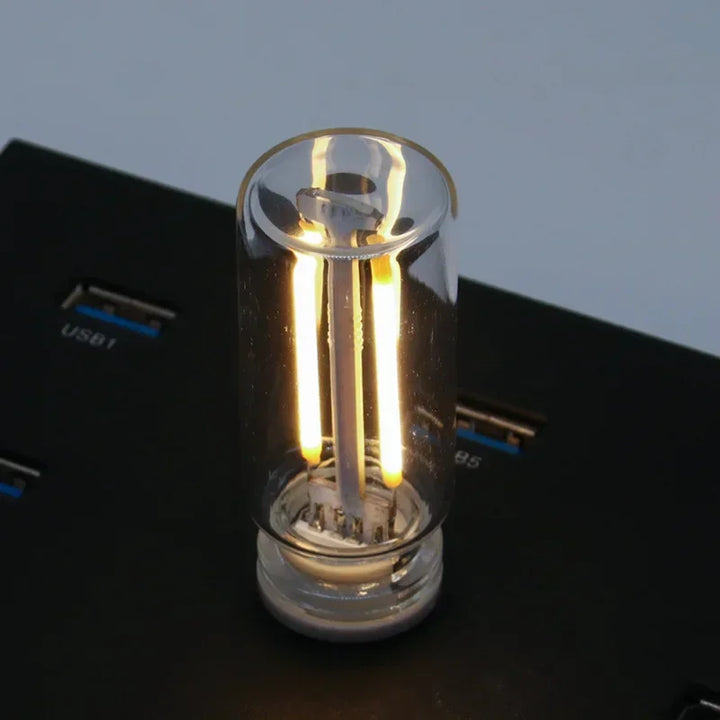 BowLift | LumiVase Ambient Light | Glass Bottle Design | Touch Dimmer | USB | 5 Colors