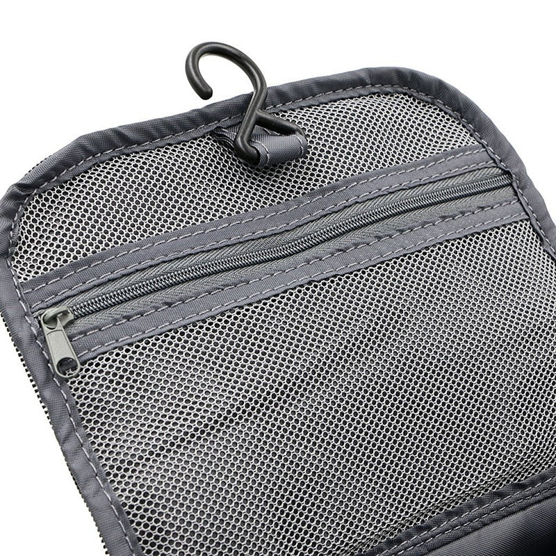 Practical Toiletry Bag with Hook Bowlift